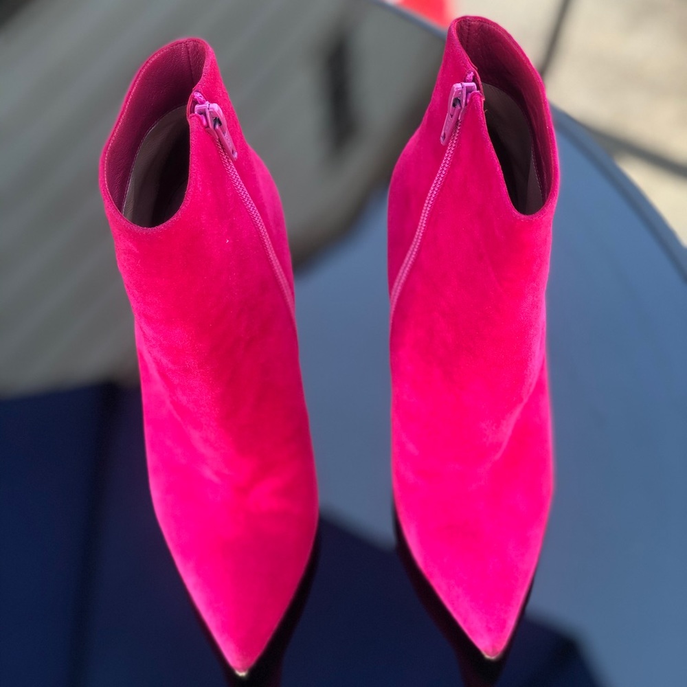 So Kate Pink Suede Christian Louboutin Booties